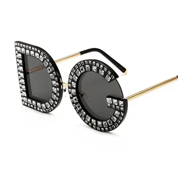 LIKEU'S 2019 New Diamond Oversized Square Sunglasses Women Men High quality round Sunglasses Luxury Eyeglasses Lentes de sol
LIKEU'S 2019 New Diamond Oversized Square Sunglasses Women Men High quality round Sunglasses Luxury Eyeglasses Lentes de sol