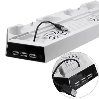 Bevigac Charging Stand Cooling Fan Vertical USB Charger Dock Station Bracket Cooler Pad for Sony Playstation PS4 PS 4 Console
Bevigac Charging Stand Cooling Fan Vertical USB Charger Dock Station Bracket Cooler Pad for Sony Playstation PS4 PS 4 Console