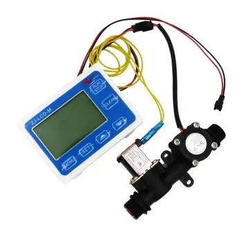 3/4" Flow Sensor 12V 1-25L/min Flow Switch 1.75MPa+ Solenoid Valve+ Display Screen for IC Card Automatic Water Control Machine
3/4" Flow Sensor 12V 1-25L/min Flow Switch 1.75MPa+ Solenoid Valve+ Display Screen for IC Card Automatic Water Control Machine