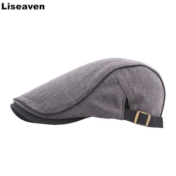 Liseaven Brand Beret Men Cap Casual Solid Color Adjustable Hat Outdoor Sunshade Caps
Liseaven Brand Beret Men Cap Casual Solid Color Adjustable Hat Outdoor Sunshade Caps