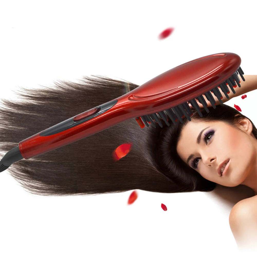 Hairstyling Hair Curling Iron Temperatre Adjustable Electric Hair Curler Portable Hair Comb For Traval Salon Use
Hairstyling Hair Curling Iron Temperatre Adjustable Electric Hair Curler Portable Hair Comb For Traval Salon Use