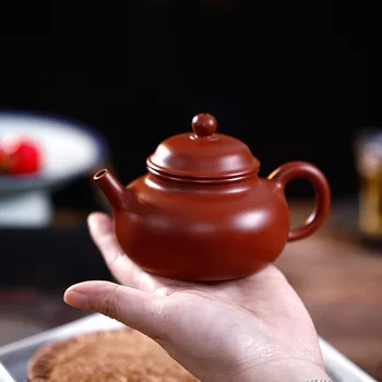 Yixing Pottery Teapot Famous Full Manual Raw Ore Bright Red Robe And Sky Pot Kungfu Online Teapot Tea Set Infusion Of Tea Gift
Yixing Pottery Teapot Famous Full Manual Raw Ore Bright Red Robe And Sky Pot Kungfu Online Teapot Tea Set Infusion Of Tea Gift