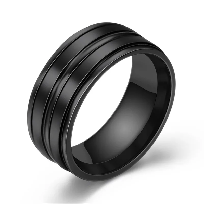 Yobest Titanium Fashion Simple Ring Female Fashion Stainless Steel Ring Black Men Rings 316L Stainless Steel Rings For Women
Yobest Titanium Fashion Simple Ring Female Fashion Stainless Steel Ring Black Men Rings 316L Stainless Steel Rings For Women