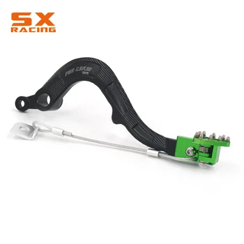 Motorcycle CNC Green And Black Aluminum Rear Foot Brake Lever Pedal For KAWASAKI KX450F KXF450 2006-2016 KLX450R 2008-2009
Motorcycle CNC Green And Black Aluminum Rear Foot Brake Lever Pedal For KAWASAKI KX450F KXF450 2006-2016 KLX450R 2008-2009