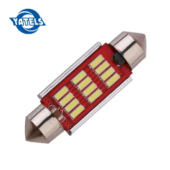 1pcs High Quality 31mm 36mm 39mm 42mm C5W C10W Super Bright 12 SMD 4014 LED Car Festoon Lamp Auto Dome Light Interior Bulb White
1pcs High Quality 31mm 36mm 39mm 42mm C5W C10W Super Bright 12 SMD 4014 LED Car Festoon Lamp Auto Dome Light Interior Bulb White