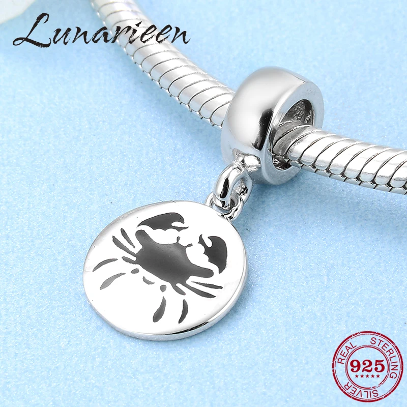 925 Sterling Silver 12 Constellation Cancer round shape fine Pendants beads Fit Original Pandora Charm Bracelet Jewelry making
925 Sterling Silver 12 Constellation Cancer round shape fine Pendants beads Fit Original Pandora Charm Bracelet Jewelry making