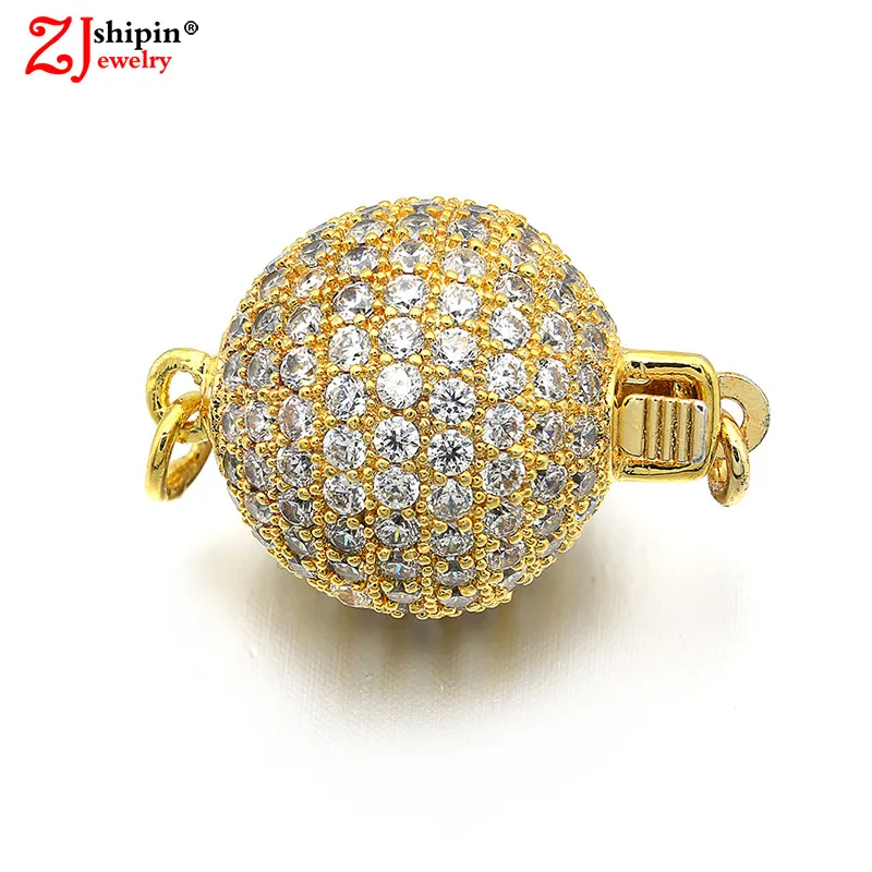 ZJSHIPIN new charm micro-inlaid zircon ball buckle jewelry accessories suitable for DIY jewelry necklace bracelet production
ZJSHIPIN new charm micro-inlaid zircon ball buckle jewelry accessories suitable for DIY jewelry necklace bracelet production