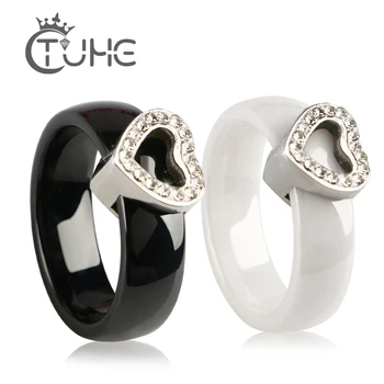 2018 Trendy Love Rings Show Elegant Temperament Jewelry Women Girls Men White CZ Crystal Lovely Heart Wedding Ring Size 6 7 8 9
2018 Trendy Love Rings Show Elegant Temperament Jewelry Women Girls Men White CZ Crystal Lovely Heart Wedding Ring Size 6 7 8 9