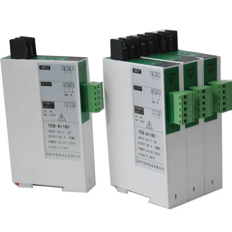 JD194-BS4I Single Phase AC Converter 0-5A Signal Isolation Module 4-20mA 5V 0-10V
JD194-BS4I Single Phase AC Converter 0-5A Signal Isolation Module 4-20mA 5V 0-10V