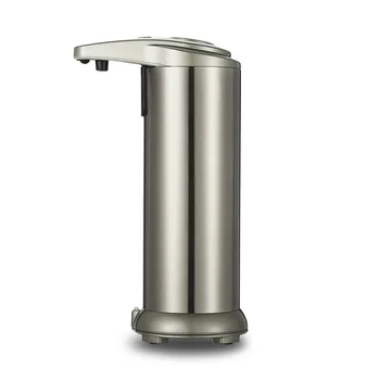 280ml Electroplated Automatic Soap Dispenser Touch-free Sanitizer Dispenser Built-in Infrared Smart Soap Sensor Kitchen Bathroom
280ml Electroplated Automatic Soap Dispenser Touch-free Sanitizer Dispenser Built-in Infrared Smart Soap Sensor Kitchen Bathroom