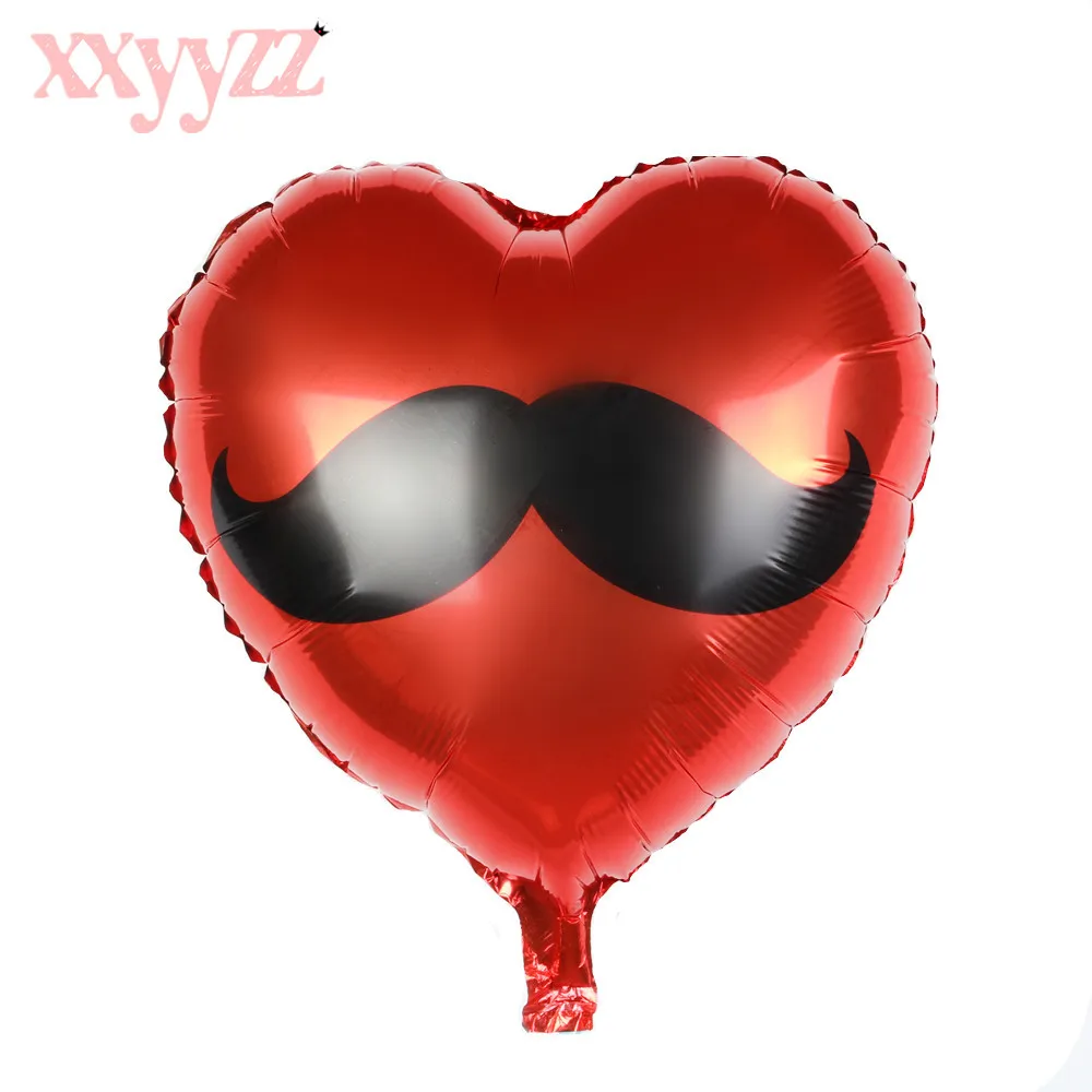 XXYYZZ Moustache Mr Beard Foil Balloon For Wedding Party Decoration Red Heart Love Helium Air Balloons Valentine's Day Suppliers
XXYYZZ Moustache Mr Beard Foil Balloon For Wedding Party Decoration Red Heart Love Helium Air Balloons Valentine's Day Suppliers
