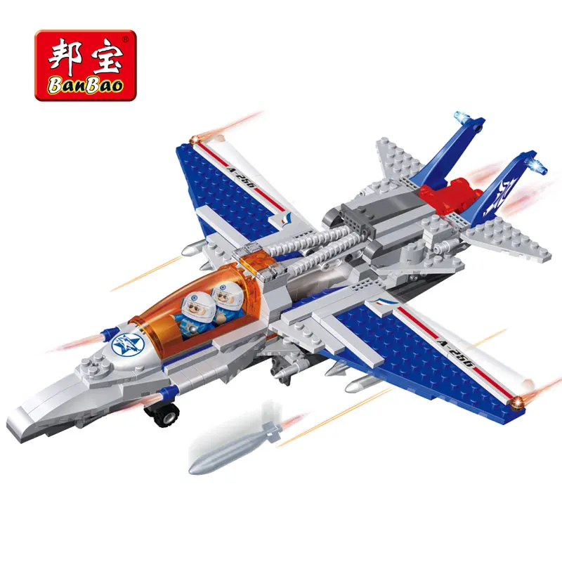 BanBao Army Aircraft Fighter Plane Blocks Bricks Educational Building Toys For Kids Children Gifts
BanBao Army Aircraft Fighter Plane Blocks Bricks Educational Building Toys For Kids Children Gifts