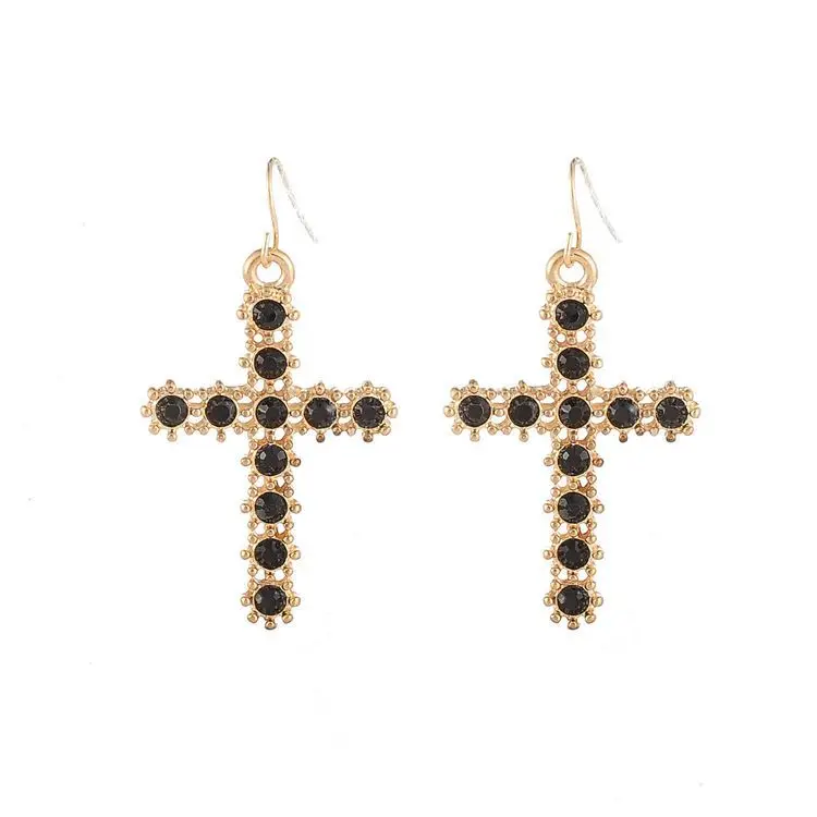 European Baroque Retro Cross Pearl Drop Earrings Women Dangle Earrings Statement Jewelry 5E314
European Baroque Retro Cross Pearl Drop Earrings Women Dangle Earrings Statement Jewelry 5E314