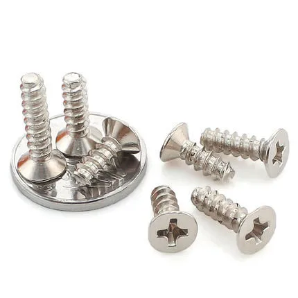 500pcs/lot KB1.4*2.5/3/3.5/4/4.5/5/6/8/10mm Countersunk head philips self tapping screw for plastic M1.4 KB1.4
500pcs/lot KB1.4*2.5/3/3.5/4/4.5/5/6/8/10mm Countersunk head philips self tapping screw for plastic M1.4 KB1.4