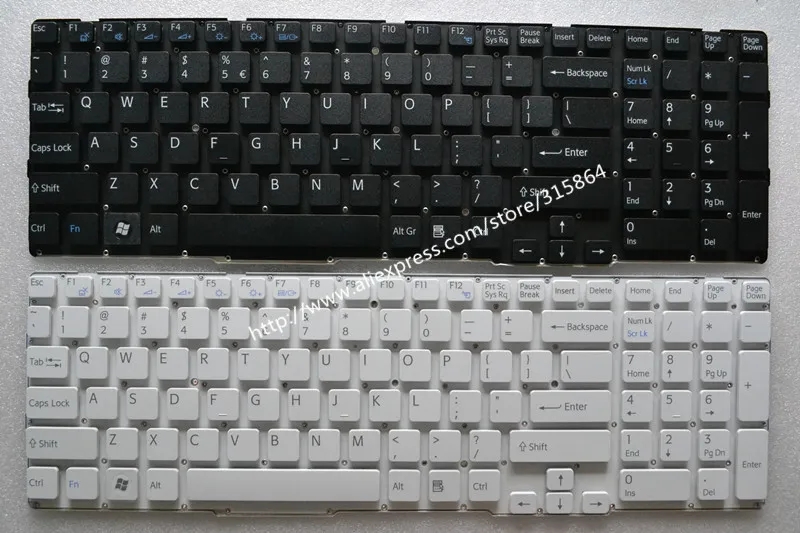 US NEW LAPTOP KEYBOARD FOR SONY SVE15 SVE151C11M SVE151E11T English black /white
US NEW LAPTOP KEYBOARD FOR SONY SVE15 SVE151C11M SVE151E11T English black /white