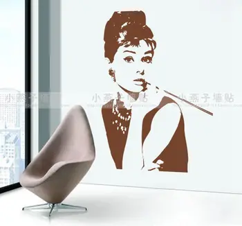 Audrey Hepburn wall stickers romantic bedroom TV wall in the sitting room porch corridor bar KTV clothing store
Audrey Hepburn wall stickers romantic bedroom TV wall in the sitting room porch corridor bar KTV clothing store