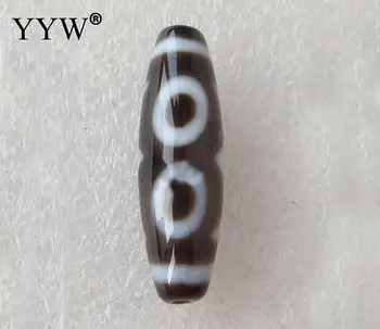 Natural Tibetan - Dzi Beads for making diy Jewelry Oval, three-eyed, Grade AAA, 11x37mm, Hole:Approx 2mm, Sold By PC
Natural Tibetan - Dzi Beads for making diy Jewelry Oval, three-eyed, Grade AAA, 11x37mm, Hole:Approx 2mm, Sold By PC