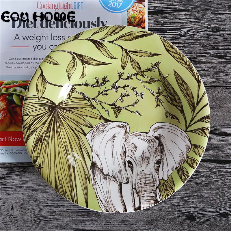 8Inch Creative European-style Ceramic Dinner Plates Household Dishes Western Steak Dessert Decoration Plate Dinnerware Cake Tray
8Inch Creative European-style Ceramic Dinner Plates Household Dishes Western Steak Dessert Decoration Plate Dinnerware Cake Tray