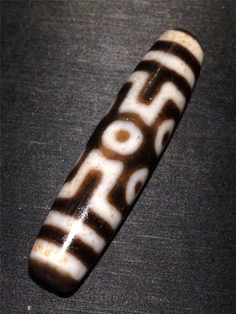 190423-2 Weathering Vein 7 Eyes Natural Agate Dzi Ji Beads Powerful Amulet Collectible Real Tibet Beads
190423-2 Weathering Vein 7 Eyes Natural Agate Dzi Ji Beads Powerful Amulet Collectible Real Tibet Beads