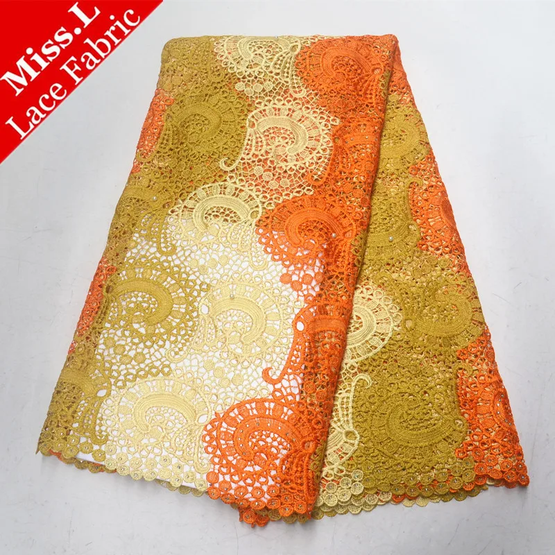 2019 Popular African Water Soluble Lace Nigerian Guipure Lace Fabric With Super Quality Cord Lace Fabric For Beaded Long Dress
2019 Popular African Water Soluble Lace Nigerian Guipure Lace Fabric With Super Quality Cord Lace Fabric For Beaded Long Dress