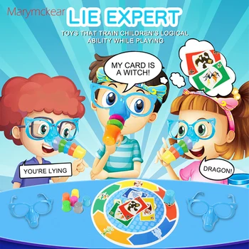 New Intelligence Toys Liar Game Toy Board Game Interesting Fibber Toy for Children Party Game Kids Logicality Toy
New Intelligence Toys Liar Game Toy Board Game Interesting Fibber Toy for Children Party Game Kids Logicality Toy