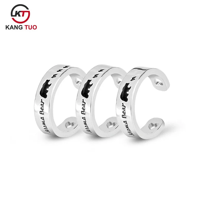 mama bear Ring Fashion High Quality Alloy Plated Opening Finger Ring With Black Enamel For Women&Men 12pcs/lot
mama bear Ring Fashion High Quality Alloy Plated Opening Finger Ring With Black Enamel For Women&Men 12pcs/lot