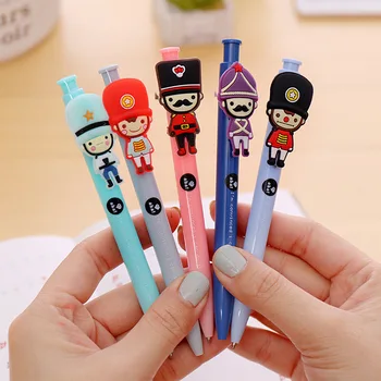48pcs/lot creative cartoon Britain England soldiers 0.7mm blue ballpoint pen/school students prize boys promotion gift
48pcs/lot creative cartoon Britain England soldiers 0.7mm blue ballpoint pen/school students prize boys promotion gift