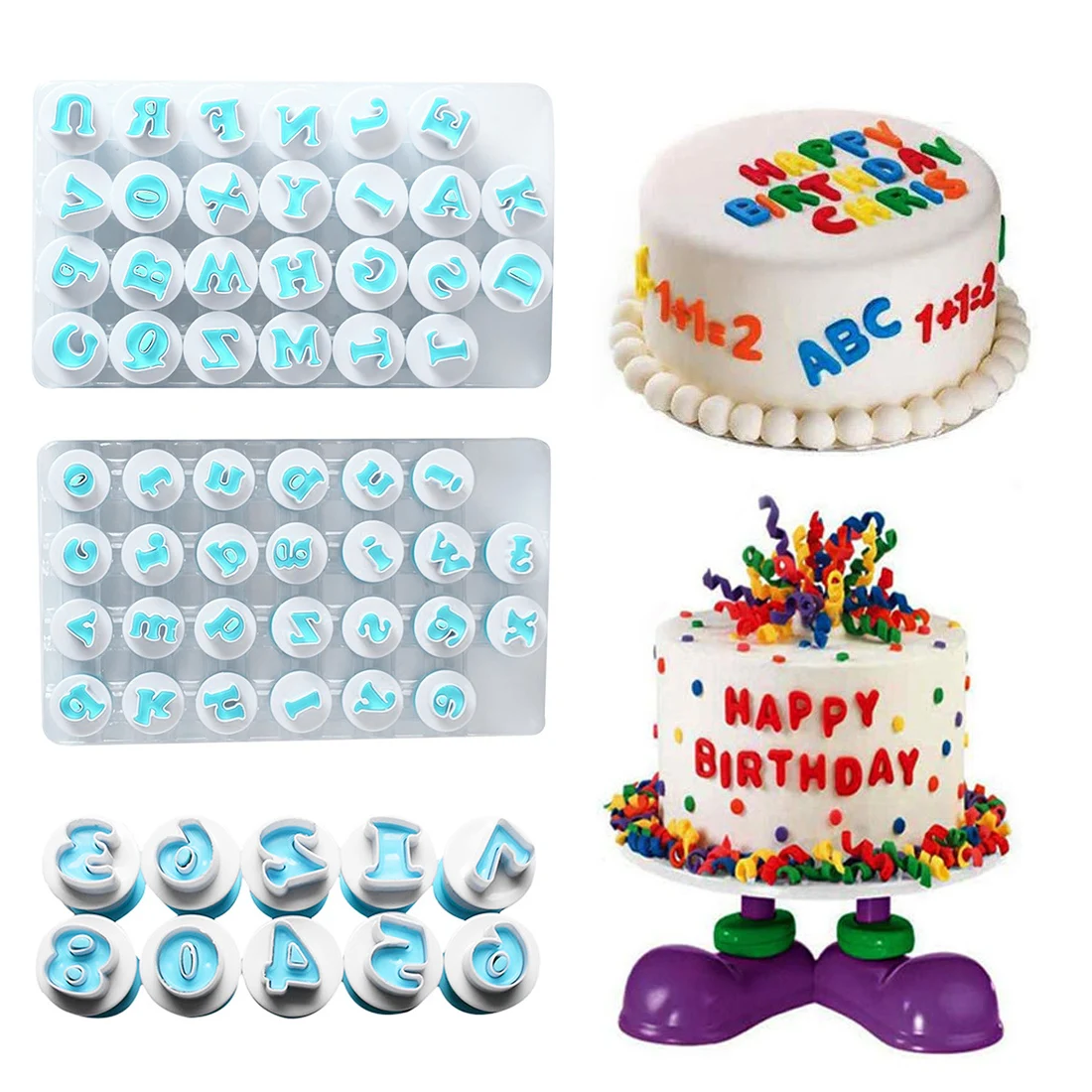 10pcs Number Mold 26PCS Upper Lowercase Alphabet Cookie Cutter Plastic Fondant Cutter Baking Cupcake Mold Cake Decorating Tools
10pcs Number Mold 26PCS Upper Lowercase Alphabet Cookie Cutter Plastic Fondant Cutter Baking Cupcake Mold Cake Decorating Tools