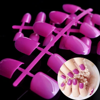 Medium Flat Fake Nails Pearl Shine Purple Candy False Nail Tips 24pcs Kit Shiny Surface Press-On Nails 102
Medium Flat Fake Nails Pearl Shine Purple Candy False Nail Tips 24pcs Kit Shiny Surface Press-On Nails 102