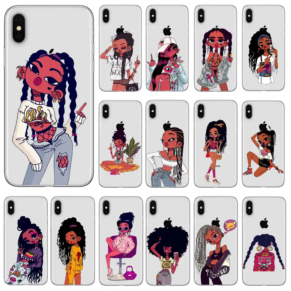 afro coque iphone 6 plus