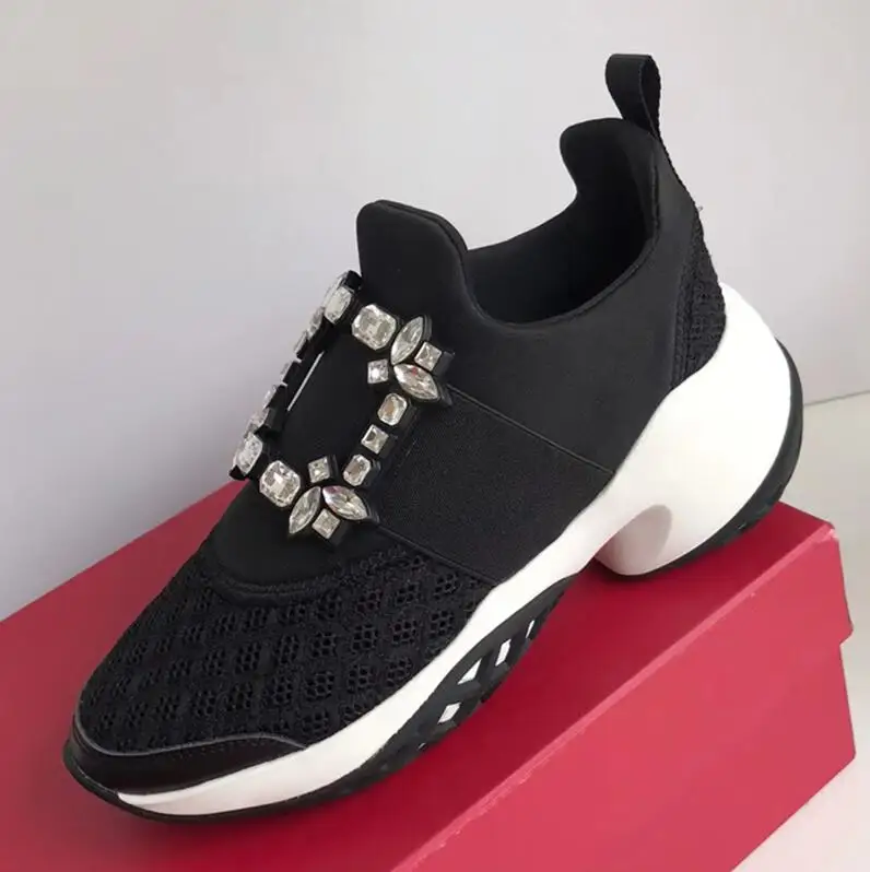 Spring summer casual shoes Woman air mesh crystal Trainers creeper sneakers thick bottom platform rhinestone tenis feminino
Spring summer casual shoes Woman air mesh crystal Trainers creeper sneakers thick bottom platform rhinestone tenis feminino