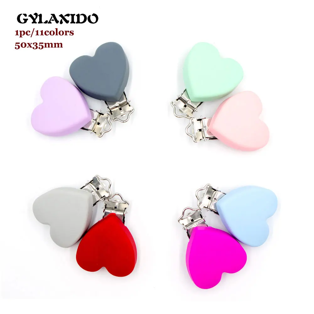 1Pc Heart Shaped Silicone Baby Teething Pacifier Clip Dummy Teether Chain Holder Infant Nursing Toy BPA Free Teething Mordedor
1Pc Heart Shaped Silicone Baby Teething Pacifier Clip Dummy Teether Chain Holder Infant Nursing Toy BPA Free Teething Mordedor