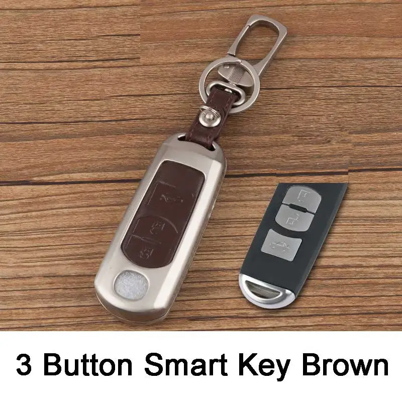 Zinc alloy+Leather Car Key Fob Cover Case for Mazda 3 mazda 6 mazda 2 mazda 5 CX-3 CX-4 CX-5 CX5 CX-7 CX-9 Atenza Axela MX5
Zinc alloy+Leather Car Key Fob Cover Case for Mazda 3 mazda 6 mazda 2 mazda 5 CX-3 CX-4 CX-5 CX5 CX-7 CX-9 Atenza Axela MX5