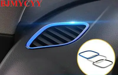 BJMYCYY 2PCS/SET Stainless steel decoration frame of air outlet of air conditioner for automobile dashboard for Audi A3 2014-16
BJMYCYY 2PCS/SET Stainless steel decoration frame of air outlet of air conditioner for automobile dashboard for Audi A3 2014-16