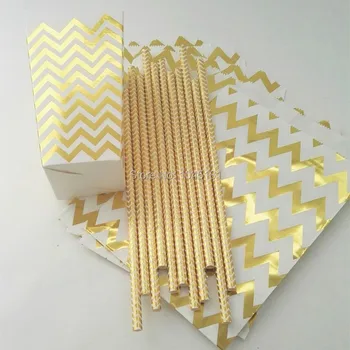 Party Paper Products Metallic Gold Drinking Straws,Candy Gift Favor Bags,Chevron Striped Dot Popcorn Boxes for Wedding Supplies
Party Paper Products Metallic Gold Drinking Straws,Candy Gift Favor Bags,Chevron Striped Dot Popcorn Boxes for Wedding Supplies