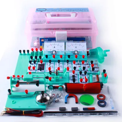 Electrical laboratory box Physical experiment box electromagnetism Circuit teaching AIDS set
Electrical laboratory box Physical experiment box electromagnetism Circuit teaching AIDS set