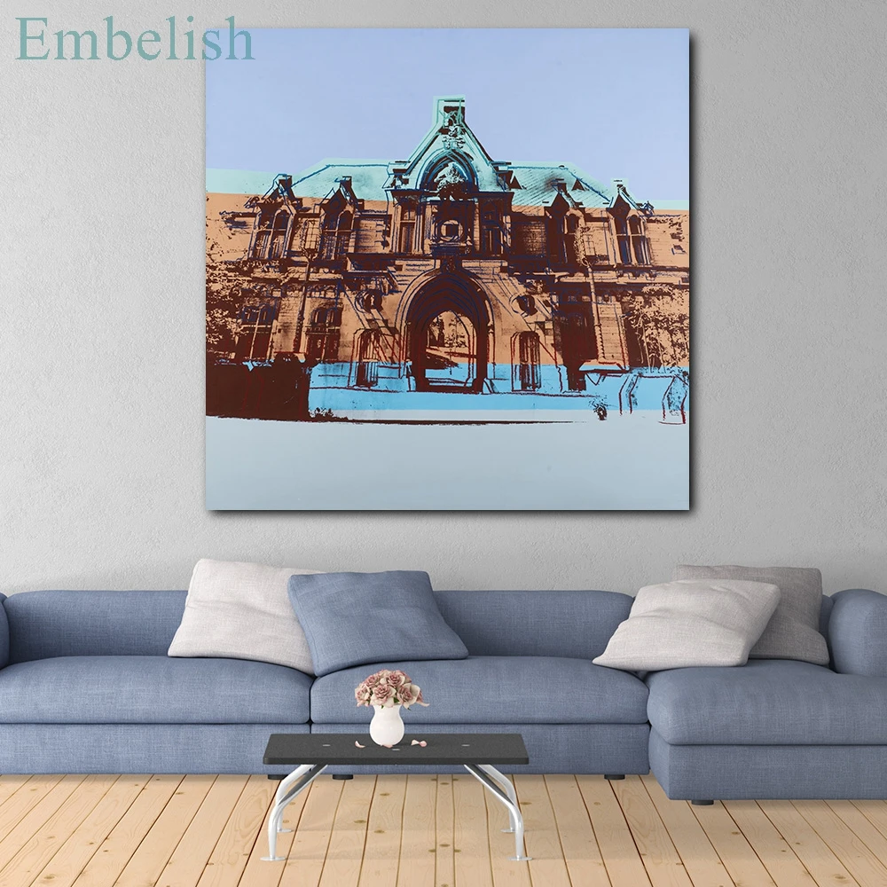 Embelish Andy Warhol Old Building Home Decor HD Canvas Oil Painting For Living Room Wall Art Posters Bedroom Pictures Artworks
Embelish Andy Warhol Old Building Home Decor HD Canvas Oil Painting For Living Room Wall Art Posters Bedroom Pictures Artworks