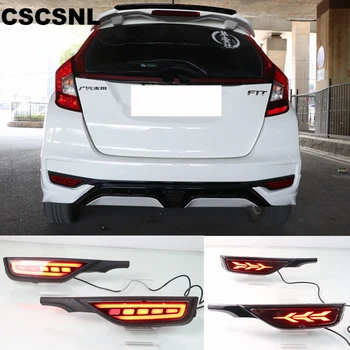 CSCSNL 2PCS Brake Light 12V Car LED Rear Fog Lamp Rear Bumper Light Flowing Turn Signal Reflector For Honda Fit Jazz 2018 2019
CSCSNL 2PCS Brake Light 12V Car LED Rear Fog Lamp Rear Bumper Light Flowing Turn Signal Reflector For Honda Fit Jazz 2018 2019