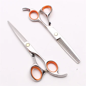 2Pcs 5.5 6 inch Customize Logo 440C 62HRC Professional Hairdresser's Scissors Cutting Scissors Thinning Shears
2Pcs 5.5 6 inch Customize Logo 440C 62HRC Professional Hairdresser's Scissors Cutting Scissors Thinning Shears