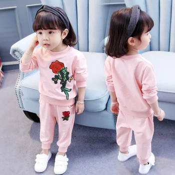 Anlencool Girls suit 2020 spring and autumn new foreign sport baby Flower clothes Korean children's clothing 1-5 years girls set
Anlencool Girls suit 2020 spring and autumn new foreign sport baby Flower clothes Korean children's clothing 1-5 years girls set