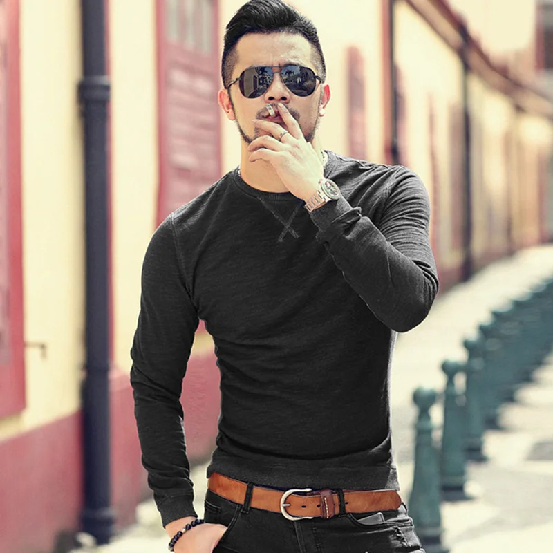 Autumn Winter Retro Washed Fashion Men Slim Round Neck Sweatshirt Men's Casual Cotton Black Grey European Style Hoodies F0002-2
Autumn Winter Retro Washed Fashion Men Slim Round Neck Sweatshirt Men's Casual Cotton Black Grey European Style Hoodies F0002-2