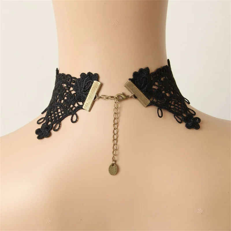 Ювелирные изделия YiYaoFa в готическом стиле винтажное кружевное ожерелье и кулон