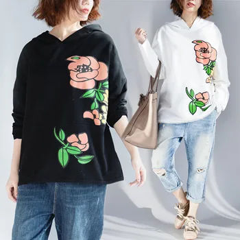 BIG SIZE 4XL Spring Autumn Women Fashion Floral Print Tops Ladies Female Plus Large Loose Long Sleeve Cotton T Shirt Blusas
BIG SIZE 4XL Spring Autumn Women Fashion Floral Print Tops Ladies Female Plus Large Loose Long Sleeve Cotton T Shirt Blusas
