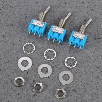20pcs Car Toggle Switch SPDT ON-ON 3 Pin 2 Position 6A 125V Latching Micro Switch
20pcs Car Toggle Switch SPDT ON-ON 3 Pin 2 Position 6A 125V Latching Micro Switch