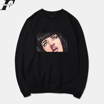 funny design Mia Wallace Pulp Fiction women capless Sweatshirts hip hop men hoodies casual Long Sleeve Sweatshirt pullover tops
funny design Mia Wallace Pulp Fiction women capless Sweatshirts hip hop men hoodies casual Long Sleeve Sweatshirt pullover tops