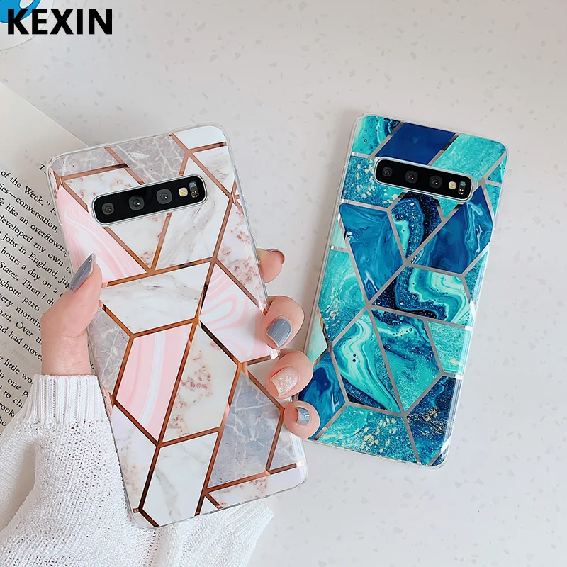 KEXIN Phone Cases For Samsung S10 S10e S9 S8 Plus Luxury Geometric Pattern For Samsung Galaxy A40 A50 A70 Soft TPU Phone Covers
KEXIN Phone Cases For Samsung S10 S10e S9 S8 Plus Luxury Geometric Pattern For Samsung Galaxy A40 A50 A70 Soft TPU Phone Covers