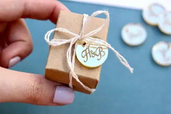 50pcs Gold Wedding Favor Tags, Engraved Custom Initials Tags, Party favors, acrylic wedding shower bridesmaids favors
50pcs Gold Wedding Favor Tags, Engraved Custom Initials Tags, Party favors, acrylic wedding shower bridesmaids favors
