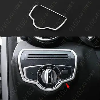 Steel Headlight Switch Frame Cover Trim For Mercedes-Benz GLC Class X205 16-2017
Steel Headlight Switch Frame Cover Trim For Mercedes-Benz GLC Class X205 16-2017