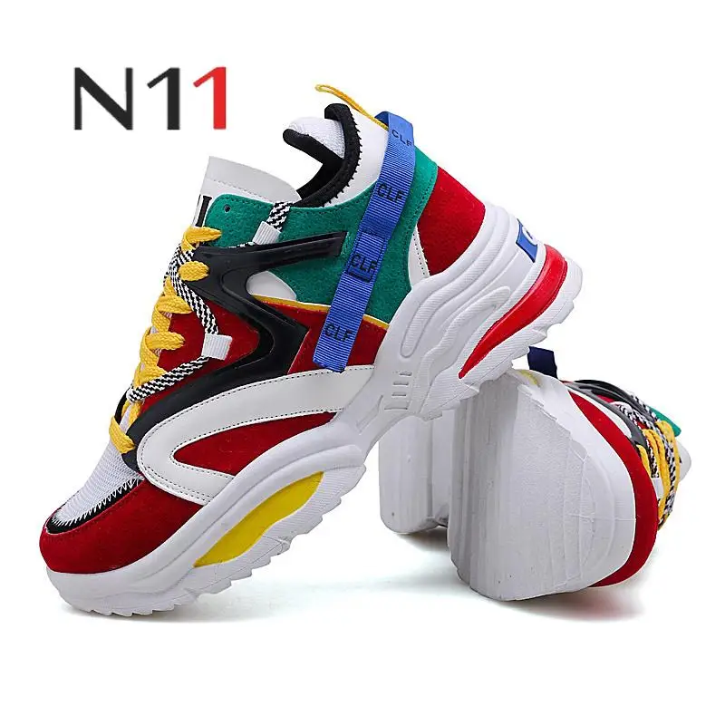 N11 Harajuku Spring And Autumn Vintage Sneakers Men's Breathable Mesh Casual Shoes Comfortable Fashion Tenis Masculino Sneakers
N11 Harajuku Spring And Autumn Vintage Sneakers Men's Breathable Mesh Casual Shoes Comfortable Fashion Tenis Masculino Sneakers