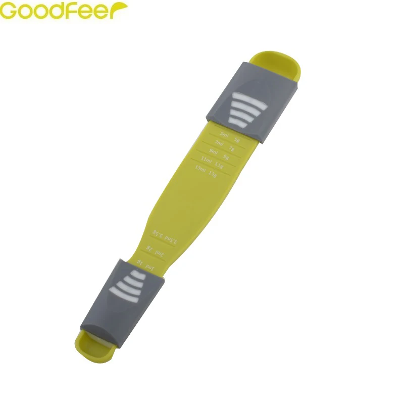 Goodfeer Double End Eight Stalls Adjustable Scale Measuring Spoons Metering Spoon Kitchen Plastic Cooking Spoon Milk Spoon
Goodfeer Double End Eight Stalls Adjustable Scale Measuring Spoons Metering Spoon Kitchen Plastic Cooking Spoon Milk Spoon